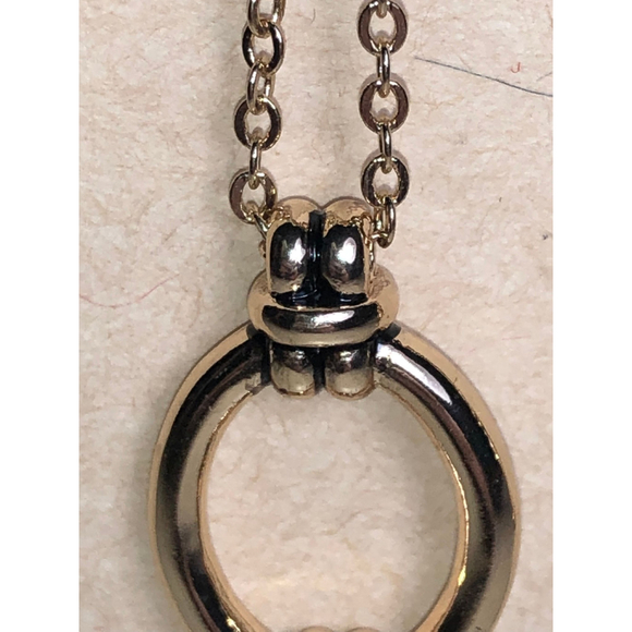 CHLOE & ISABEL Double Chain Knot & Oval Drop Earrings -E181 - Picture 4 of 4